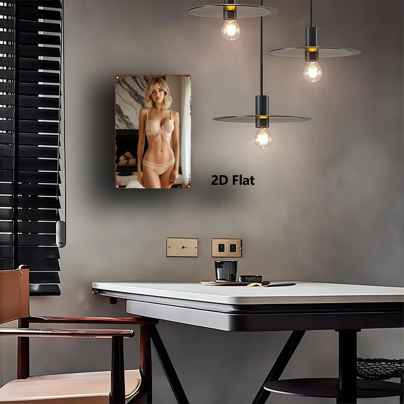 2D Flat Metal Sign - Sexy Woma - Home Bar And Restaurant ulasan dan harga