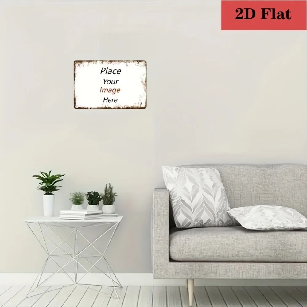 8×12Inch Customizable Metal Pl - Home Bar And Restaurant ulasan dan harga