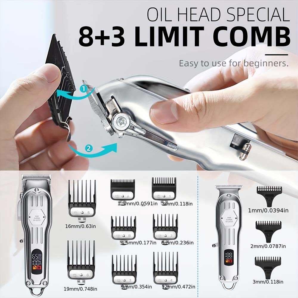 Professional Hair Clipper & Tr - Home Barbershop ulasan dan harga