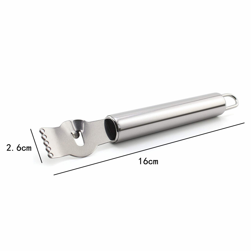 LMETJMA Stainless Steel Lemon  - Peeler Channel Knife ulasan dan harga