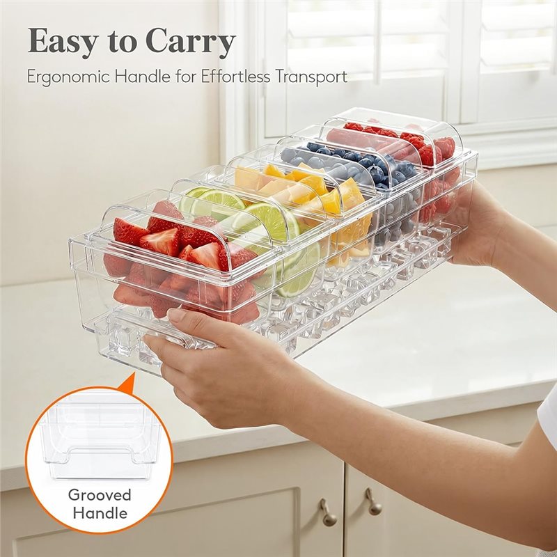 DTA4-For Bar Supplies,Clear Se - Garnish Tray Set ulasan dan harga