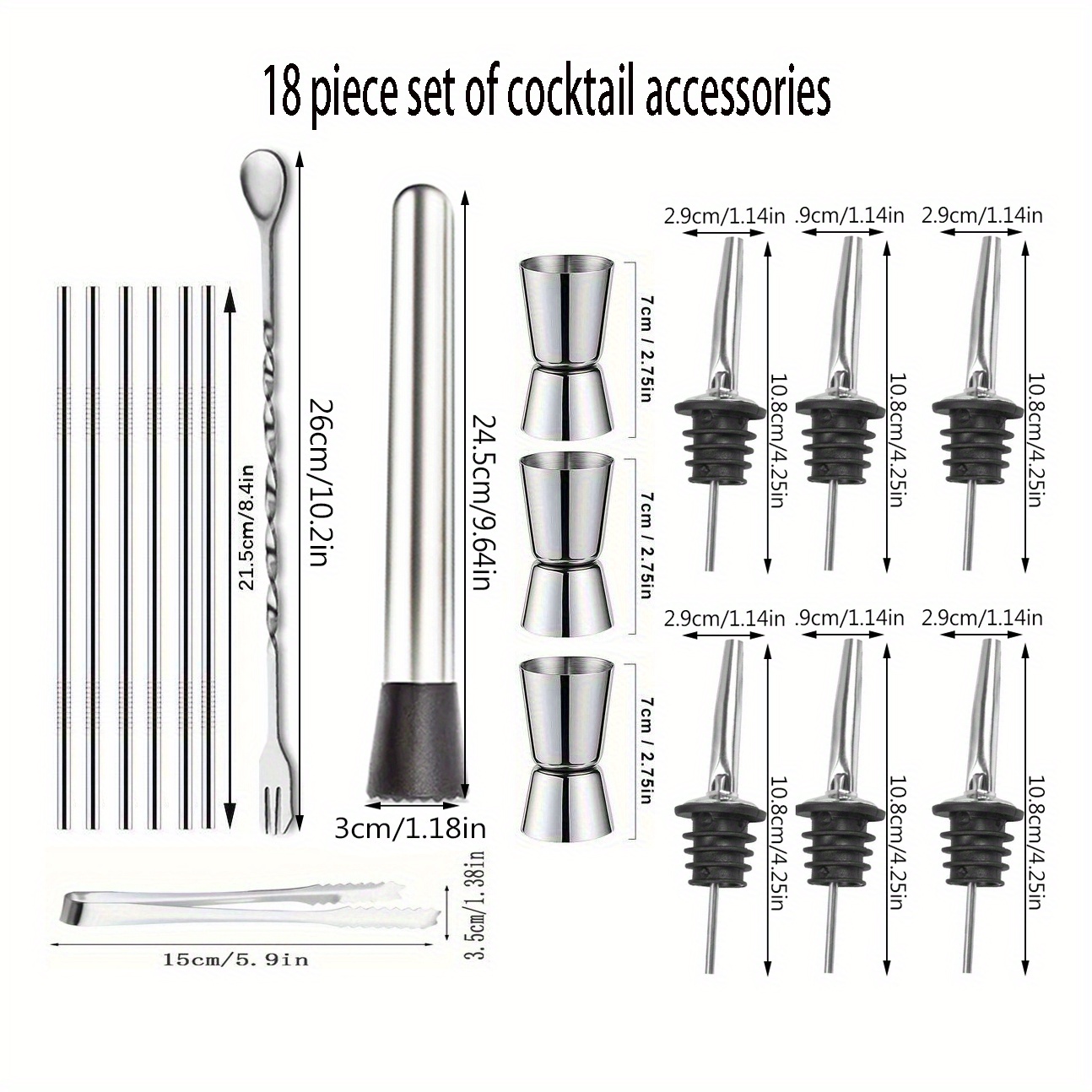 Bar Essentials Collection, Sta - Home Bar Setup Kit ulasan dan harga