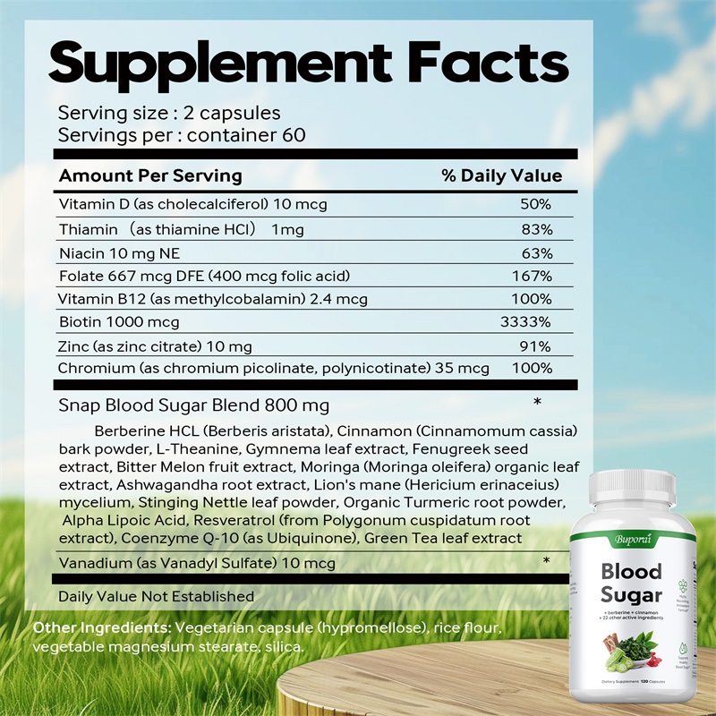 Blood Sugar Capsules - Support - Bitters Bottle Set ulasan dan harga