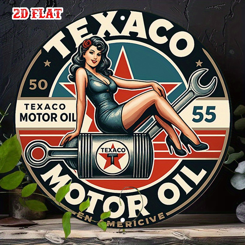 Round Metal Tin Sign Wall Deco - Home Bar Cafe ulasan dan harga