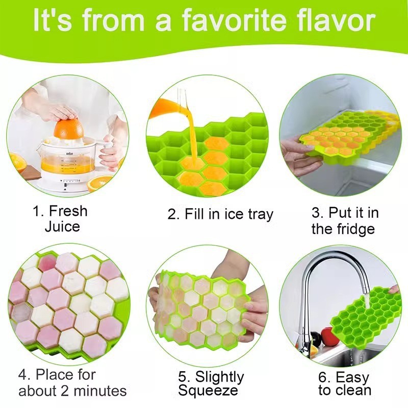 37 Grids Silicone Ice Grid Bal - Home Bar Set ulasan dan harga