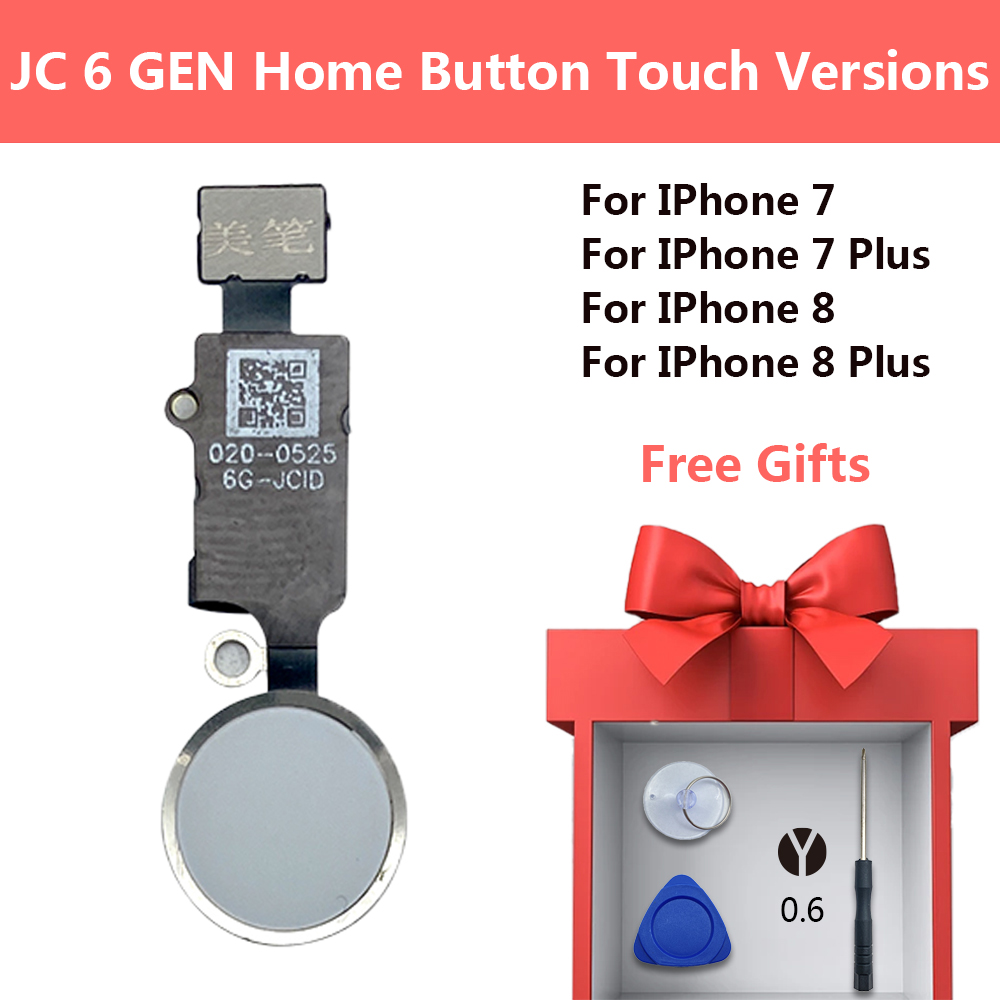 JC 6th 3D Home Button Flex For - Home Bar Iphone ulasan dan harga