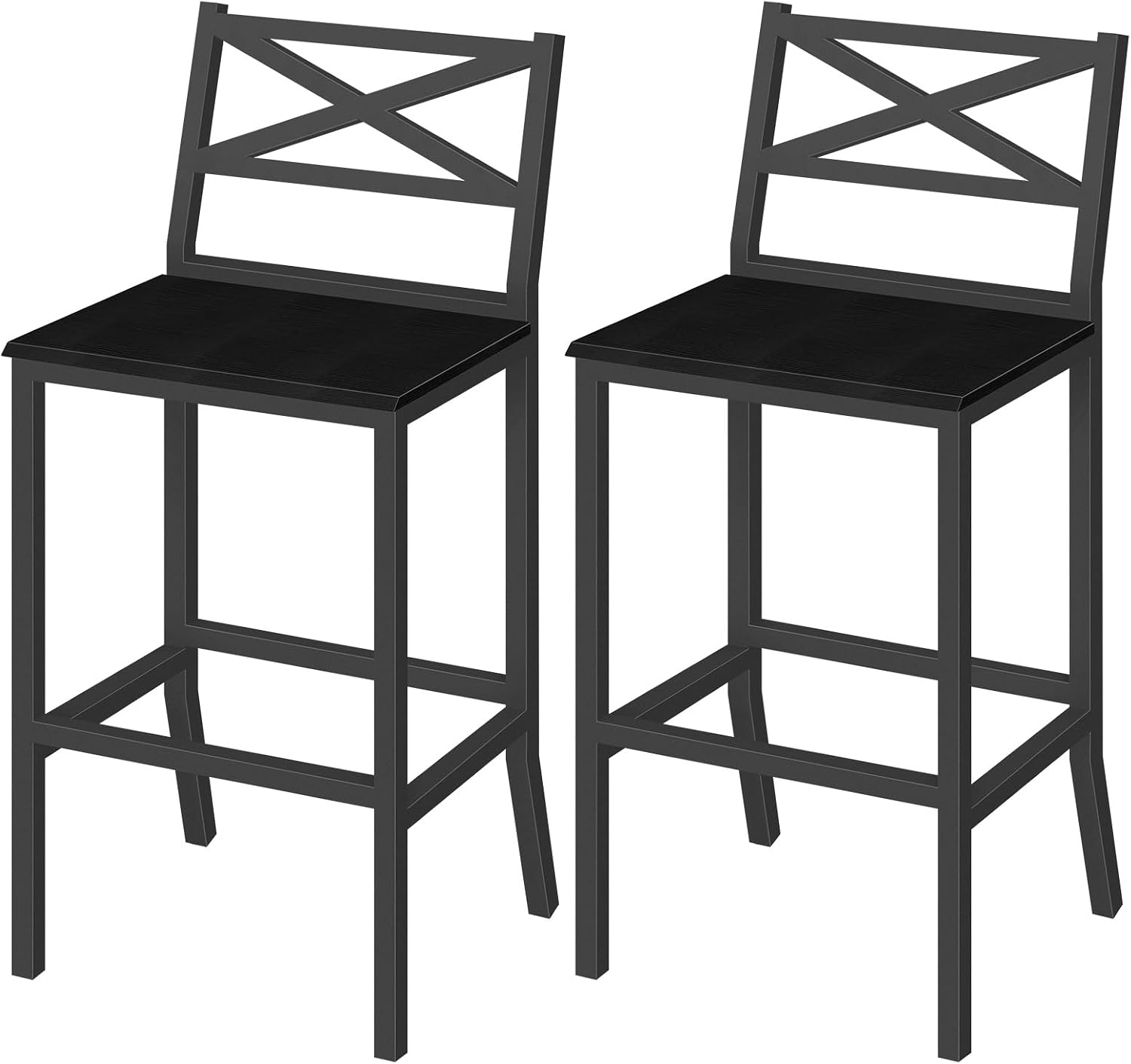 Bar Stools, Set of 2 Bar Chair - Home Bar Stools ulasan dan harga