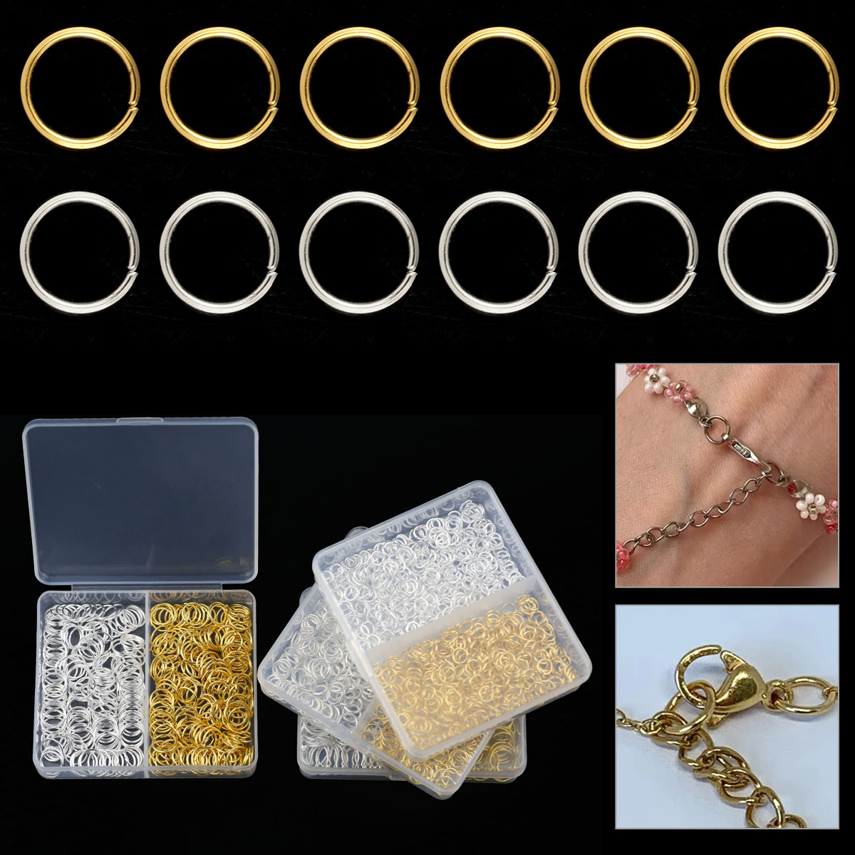 Boxed 4/5/6/7/8/10mm Gold Colo - Bar Cart Gold ulasan dan harga
