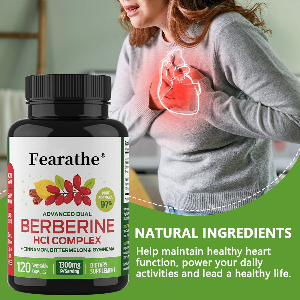 Berberine HCl Capsules with Bi - Bitters Bottle Set ulasan dan harga