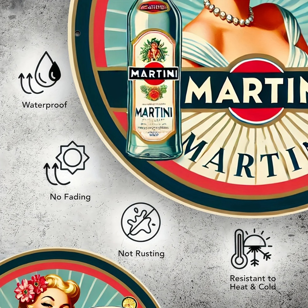 Vintage Martini Cocktail Pin-U - Home Bar And Restaurant ulasan dan harga
