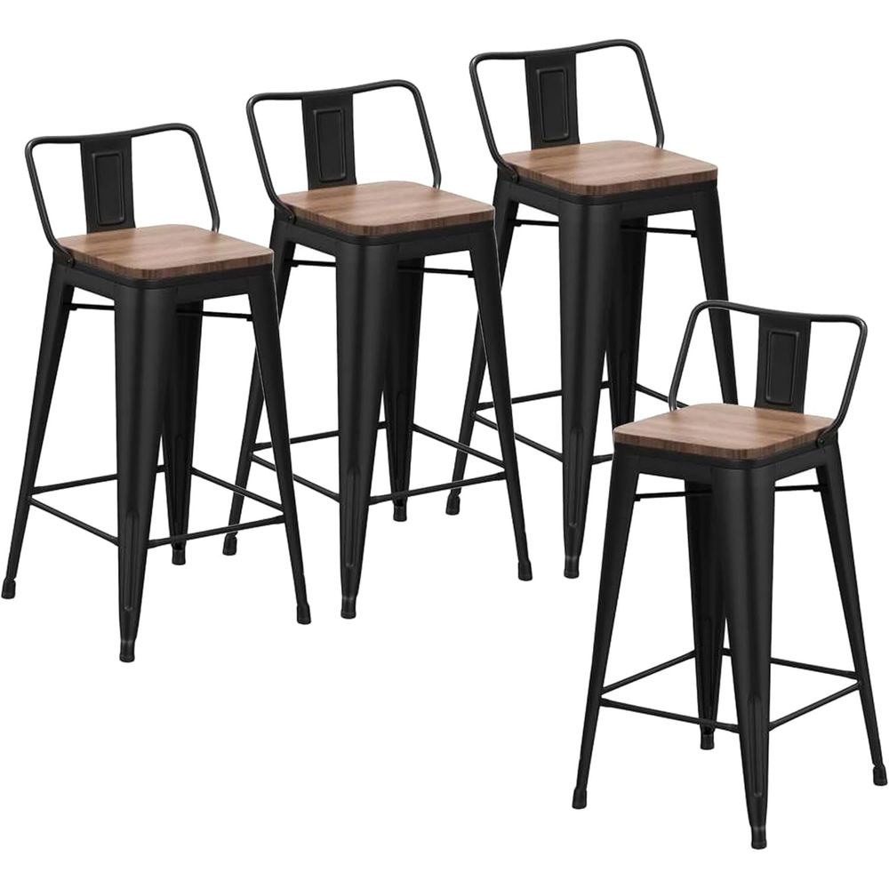 24 Inch Bar Stools Set o 4 Ind - Home Bar Stools ulasan dan harga