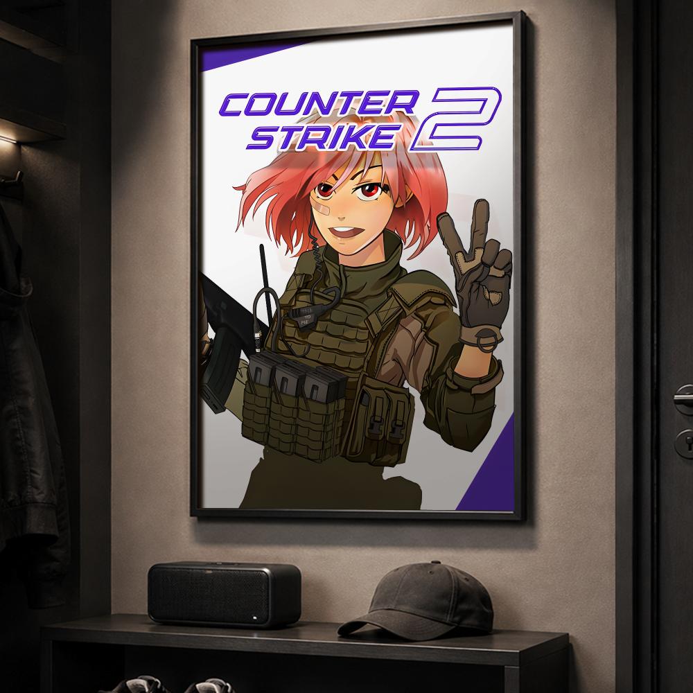 CS-Counter-Strike 2 Game Poste - Home Bar And Counter ulasan dan harga