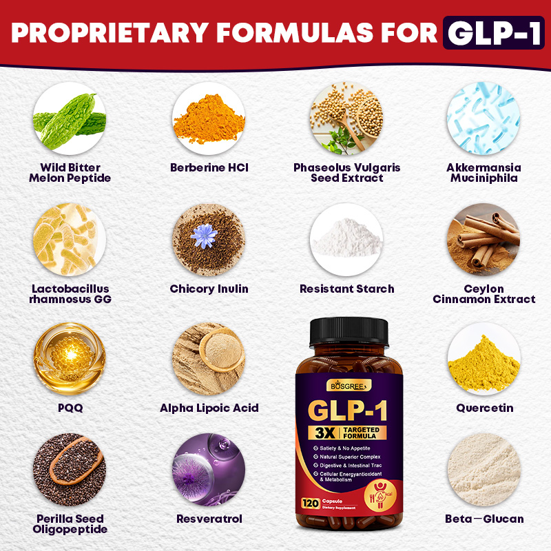 GLP-1 Supplement,GLP-1 with Ak - Bitters Bottle Set ulasan dan harga