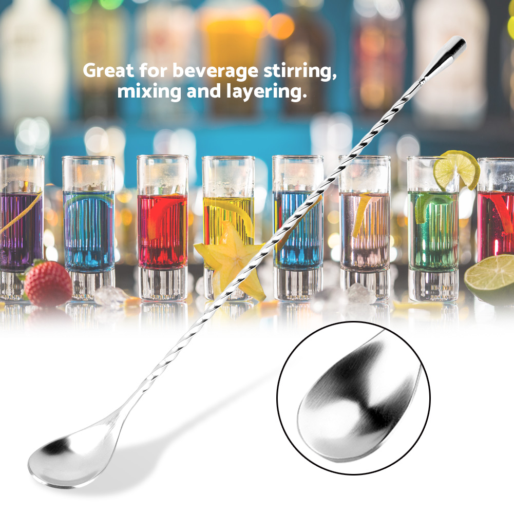 Bar Mixing Spoon Bar Spoon Sta - Bar Spoon Twisted ulasan dan harga