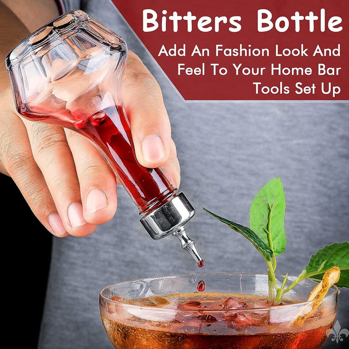REST 6 PCS Bitters Bottle Set  - Bitters Bottle Set ulasan dan harga